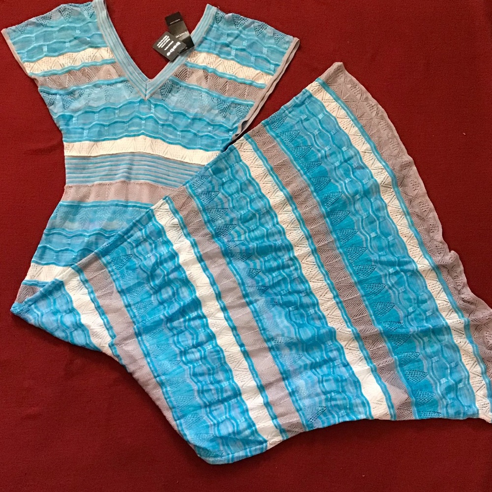 🆕 TIGER PRINCESS WAVE STITCH MAXI DRESS w/ tags